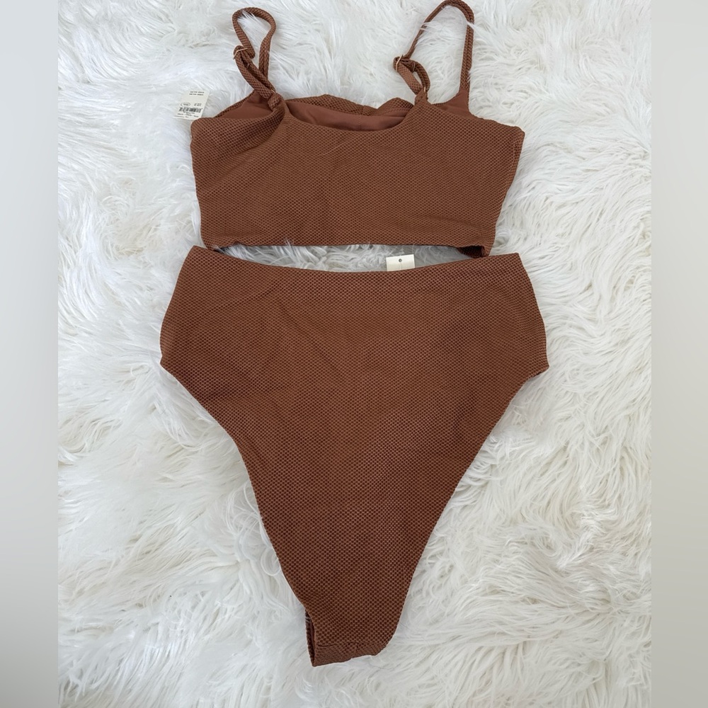 Aerie Brown Bikini Set - Picture 3 of 3